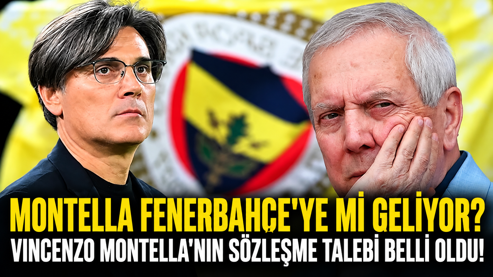 Montella Fenerbahçe'ye mi geliyor? Vincenzo Montella'nın sözleşme talebi belli oldu!