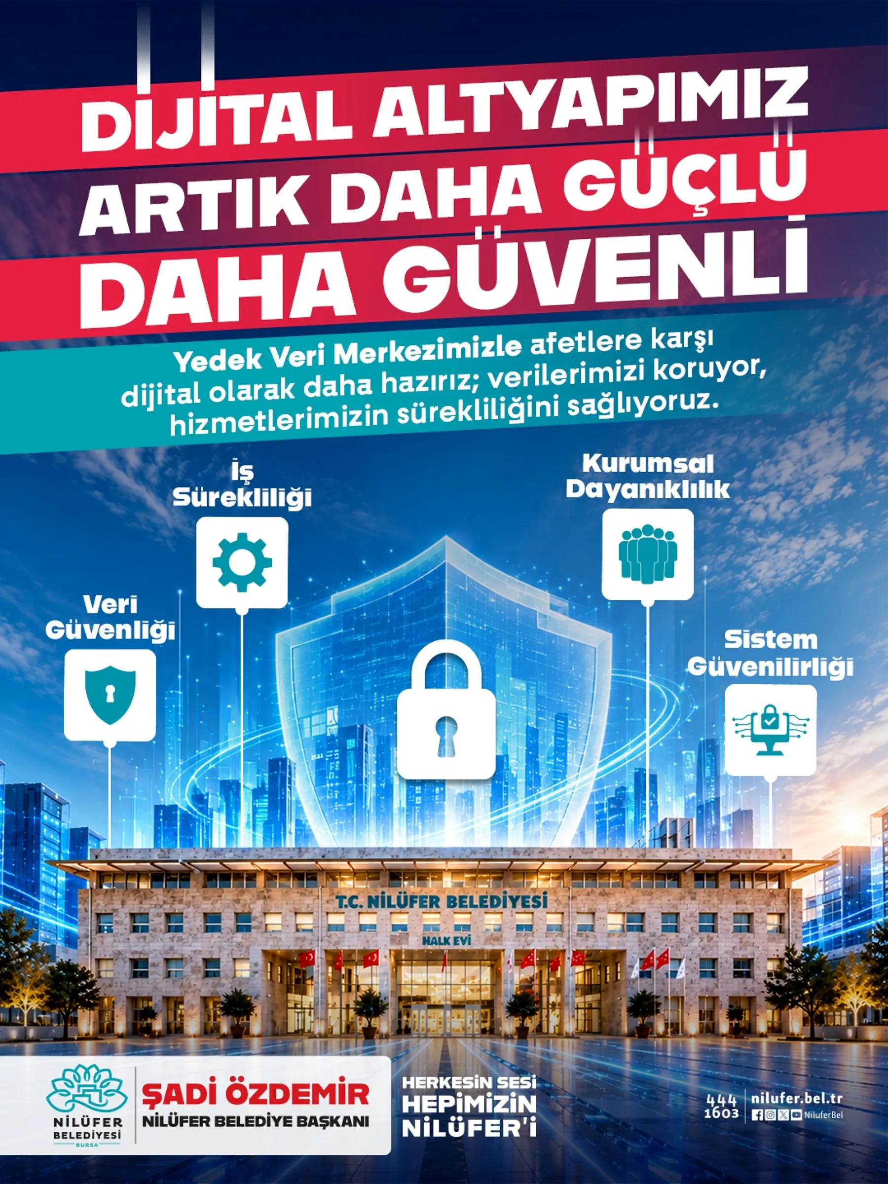 Nilüfer Belediyesi’nden Afetlere Karşı Yedek Veri Merkezi (2)