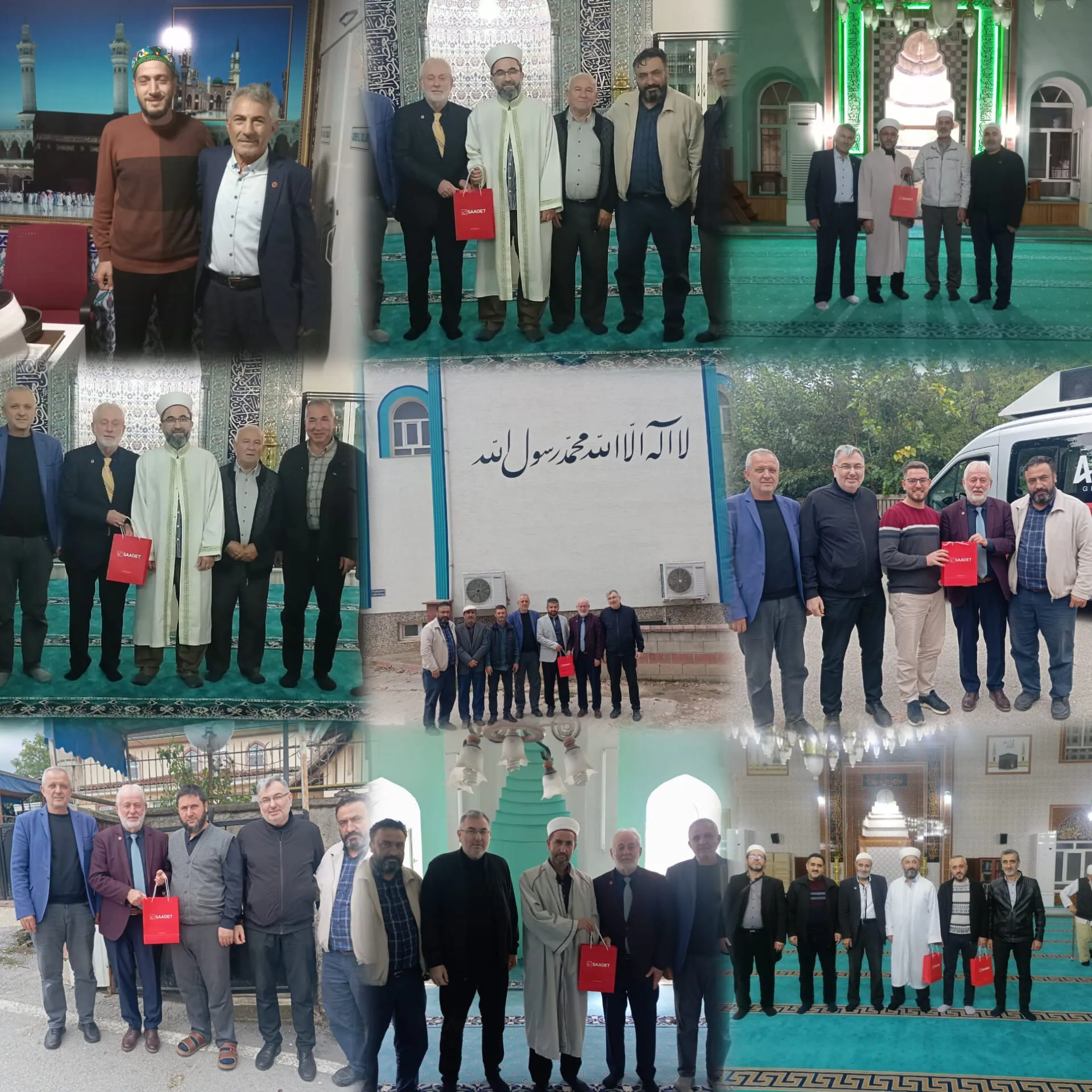 Saadet Partisi İnegöl’de Din Görevlilerini Ziyaret Etti (1)