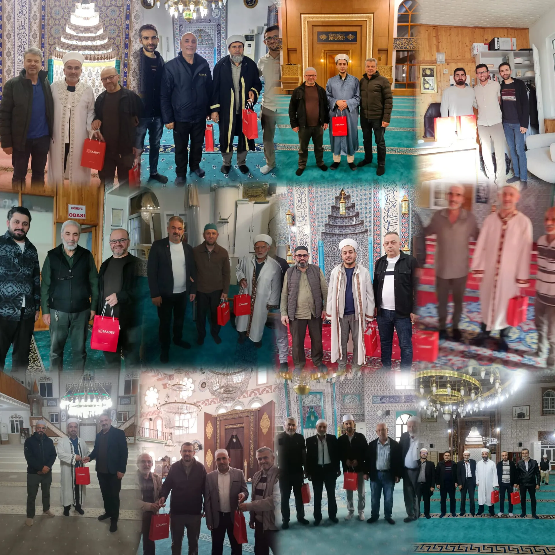 Saadet Partisi İnegöl’de Din Görevlilerini Ziyaret Etti (3)