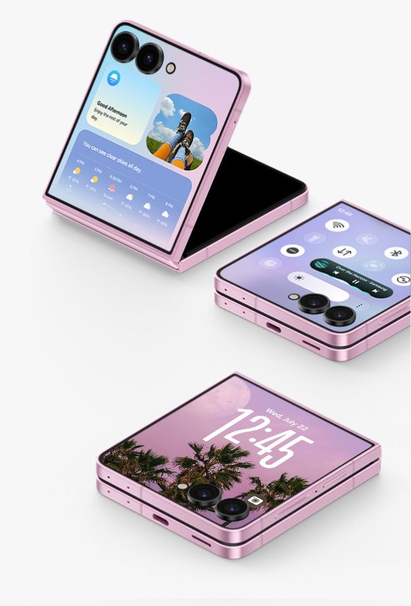 Samsung Katlanabilir Telefon Ailesini Büyütüyor! Galaxy Z Fold 9 Pro Ve Z Slide Gündemdegalaxy Z Flip8 Features Highlights One Ui Start Mo