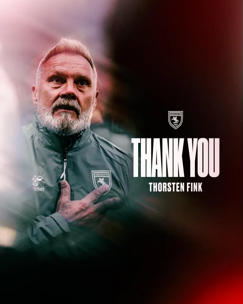 Samsunspor'da Thorsten Fink Dönemi Sona Erdi!