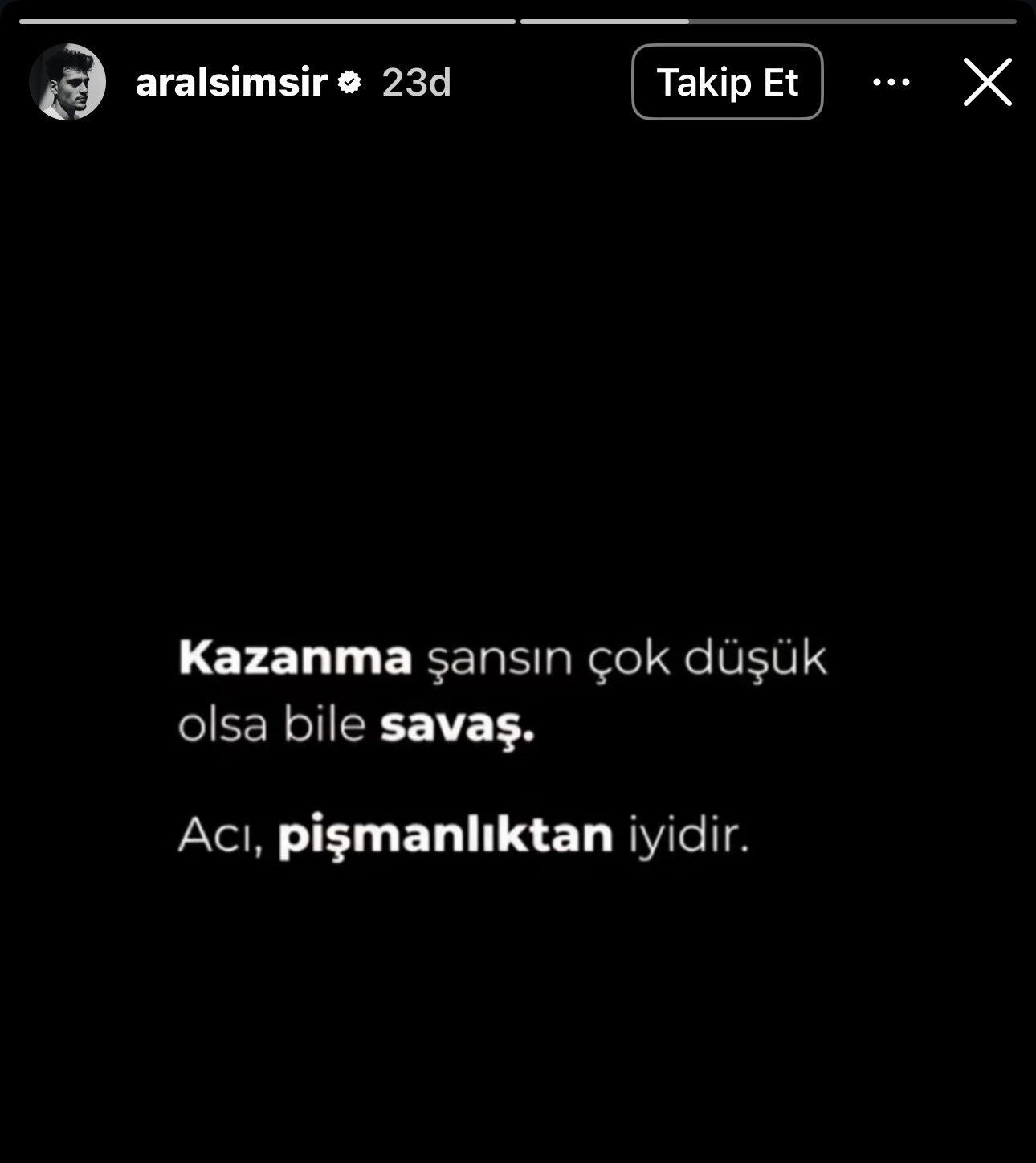 Trabzonsporlu Aral Simsirden Dikkat Ceken Paylasimfj