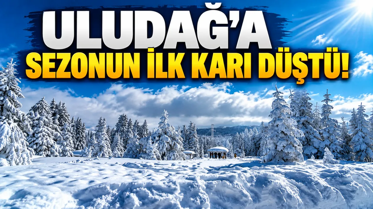 Uludağ'a Sezonun İlk Karı Düştü! Gencgazete