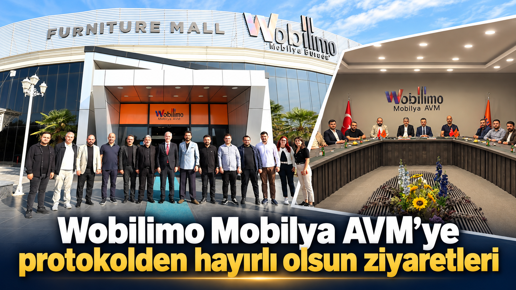 Wobilimo Avm’ye Protokol Ziyareti