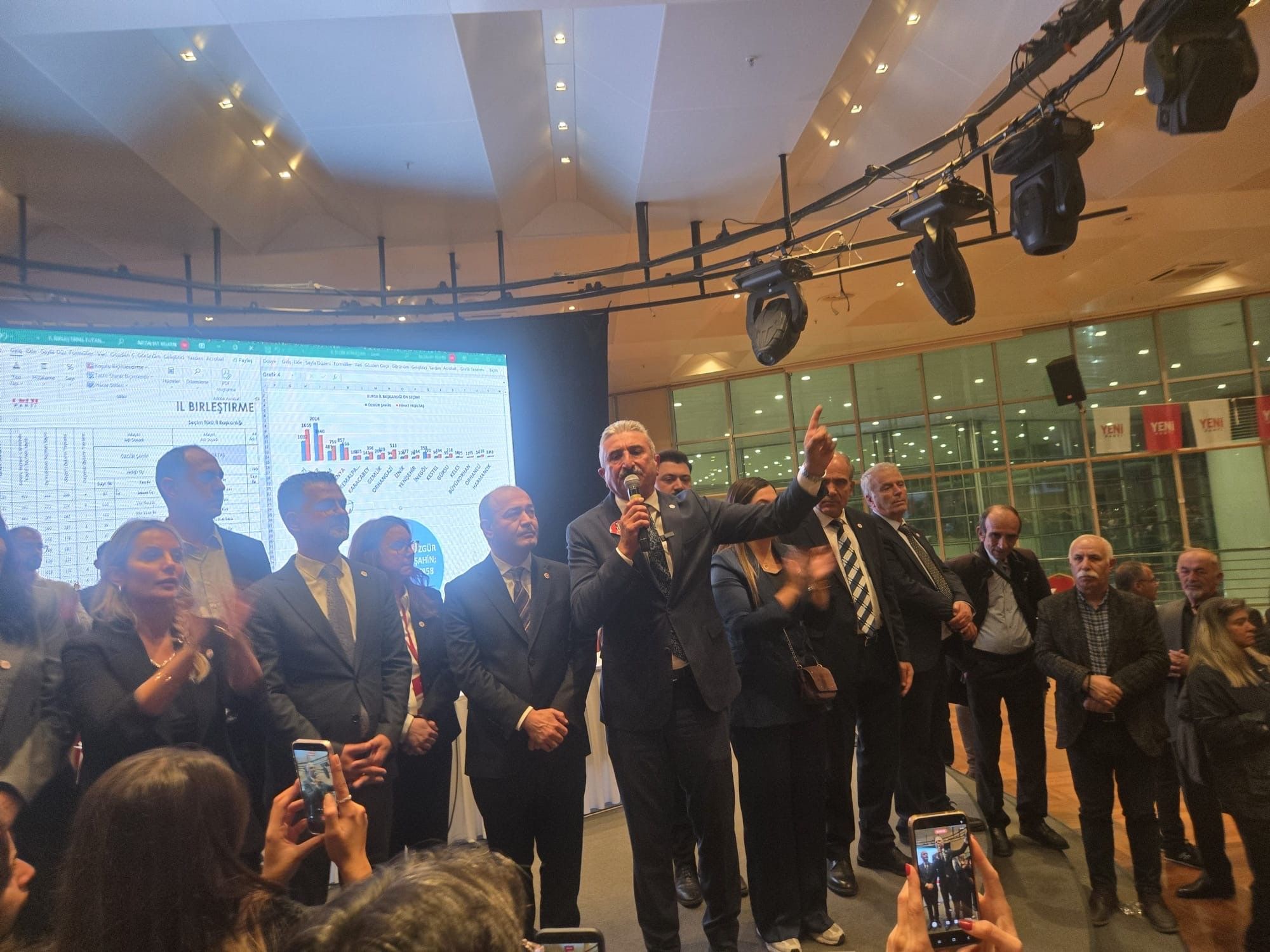 Yeni Parti Bursa İl Başkanlığı Seçiminde Kim Kazandı ?