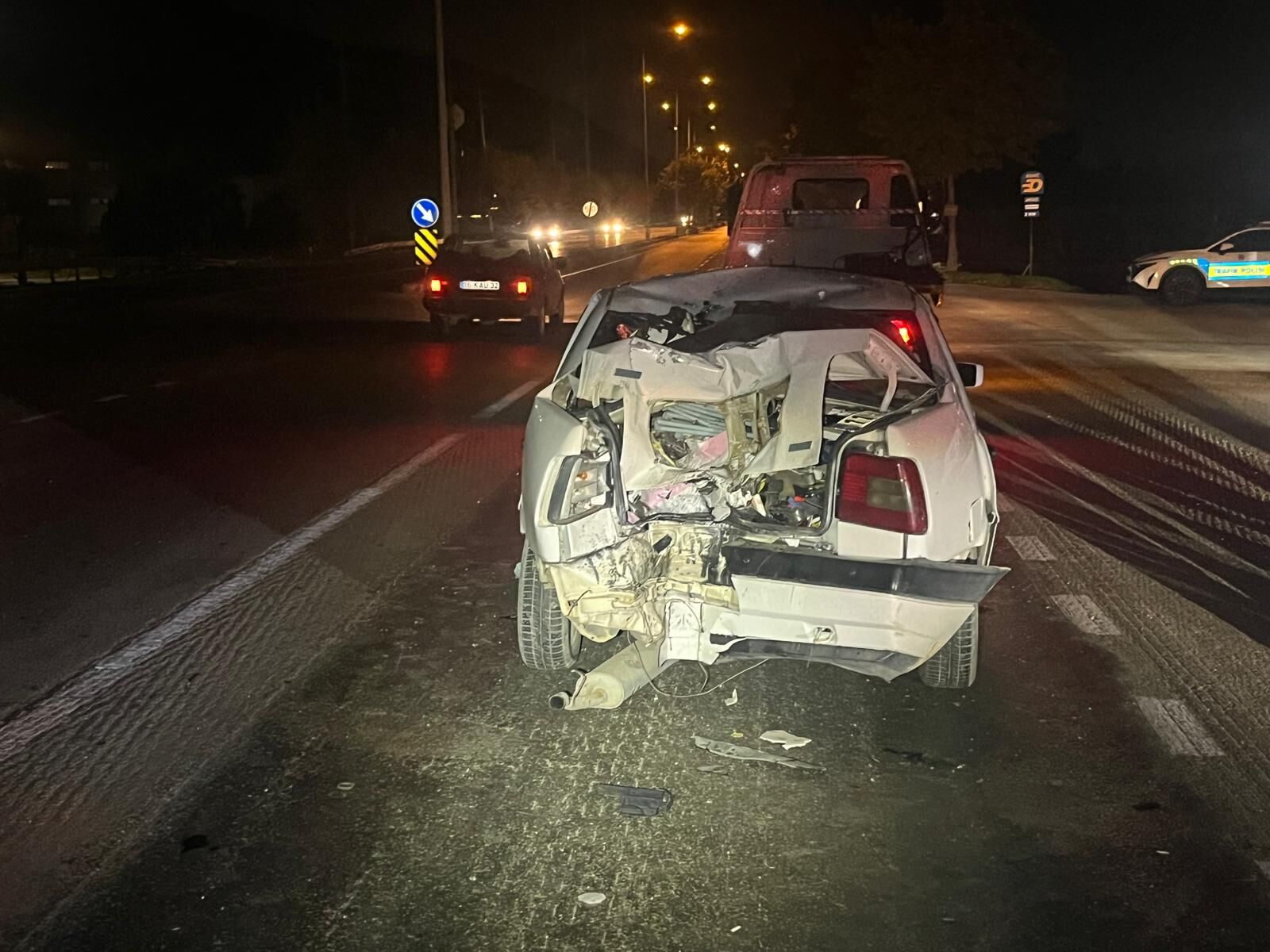 Yenişehir’de Feci Kaza Motosiklet Sürücüsü Hayatını Kaybetti